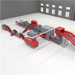 恩派特替代燃料破碎机 工业垃圾粉碎