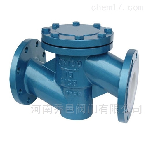 鑄鋼升降式襯氟止回閥